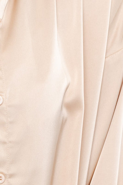 SATIN OVERSIZED SHIRT