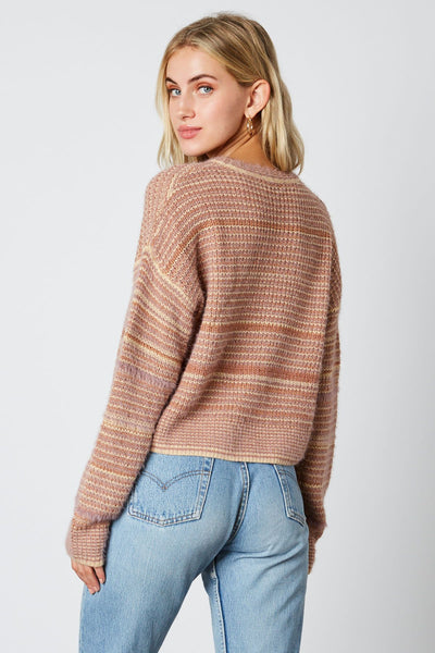 Nutmeg Stripe Sweater