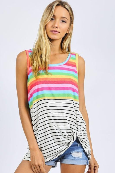Nothing Like This Striped Top-Dakotas Boutique