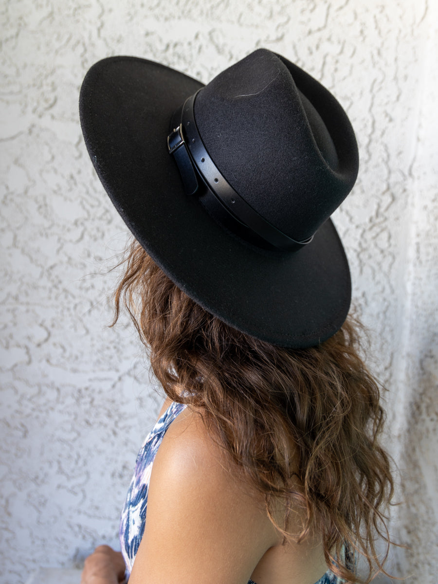 Cowboy Double Wrap Hat-Dakotas Boutique