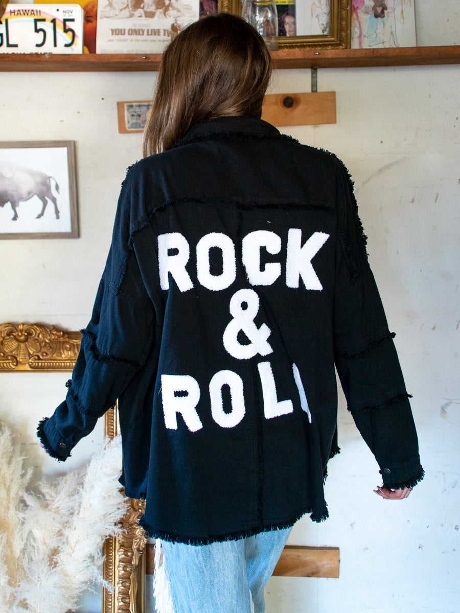 Devan Rock & Roll Jacket Black-Dakotas Boutique