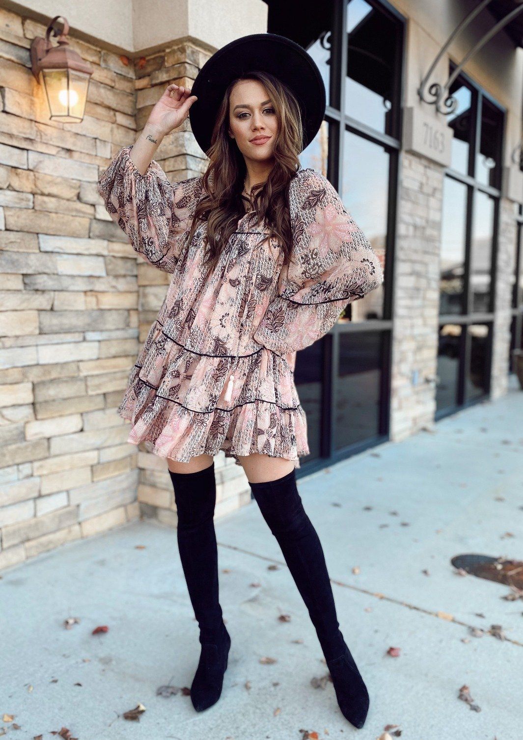 What You Love Floral Dress-Dakotas Boutique