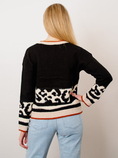 Touch of Leopard Sweater-Dakotas Boutique