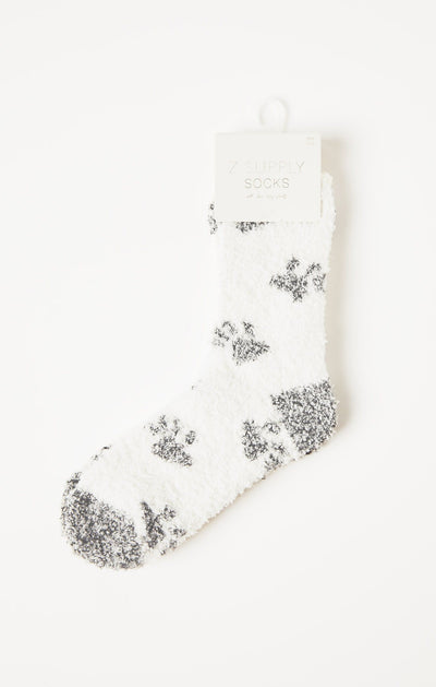 Z Supply Paws Plush Socks-Dakotas Boutique