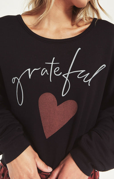 Night Owl Grateful Sweatshirt-Dakotas Boutique