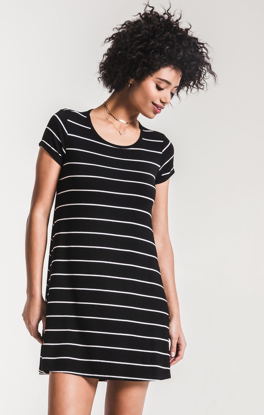 Z Supply Pencil Striped Dress-Dakotas Boutique